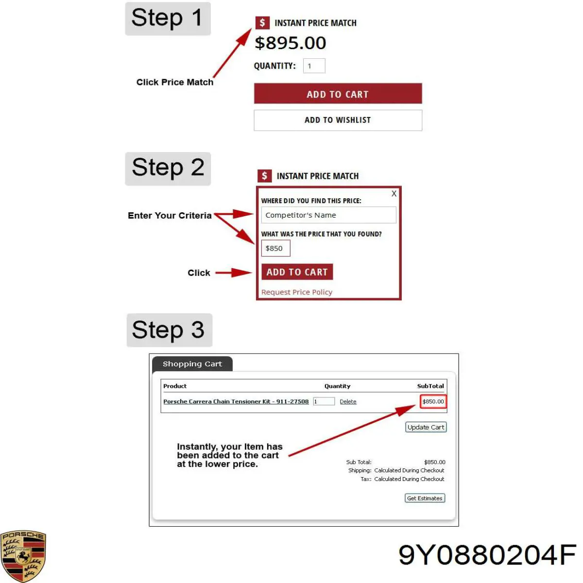 9Y0880204F Porsche Подушка безпеки пасажира
