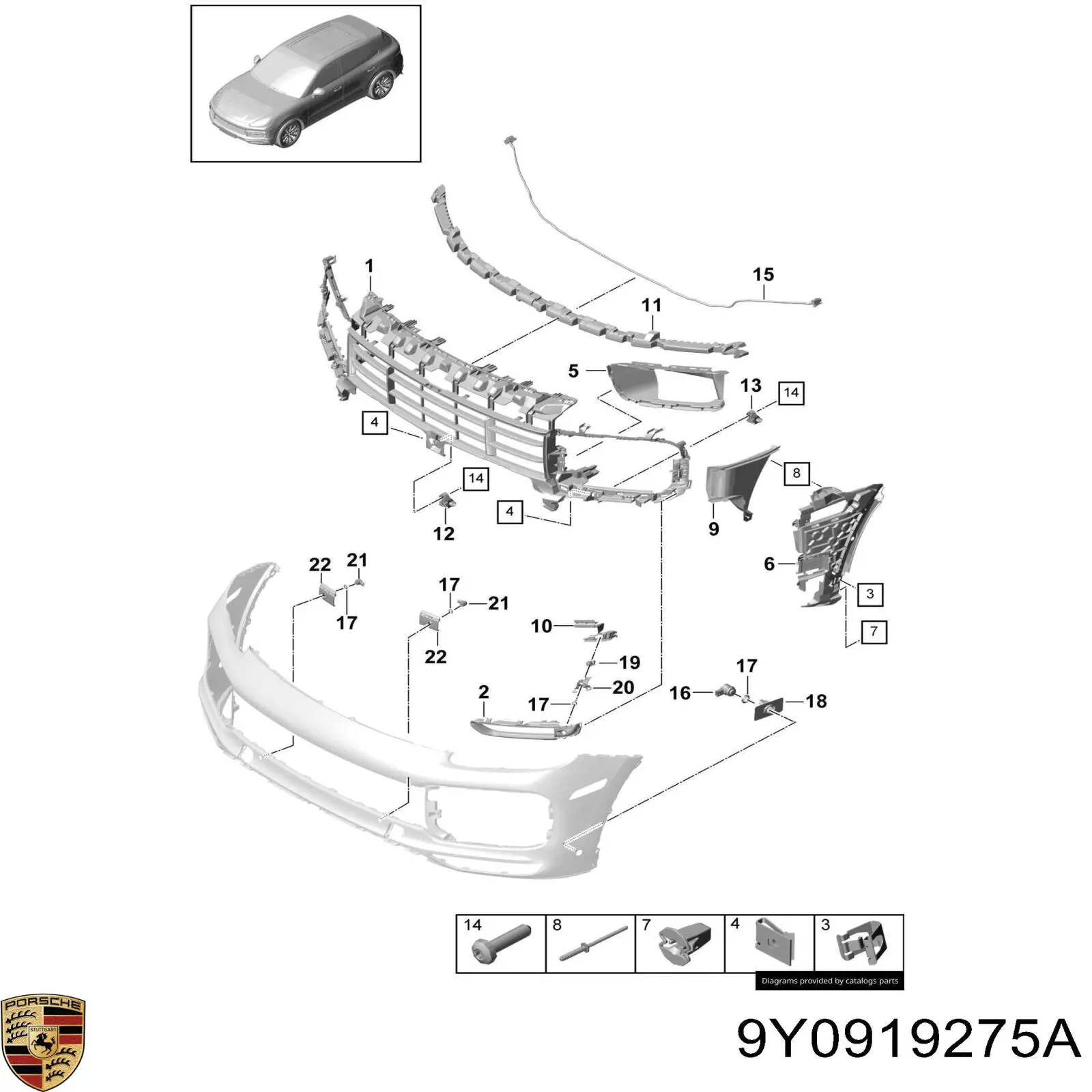  9Y0919275A Porsche