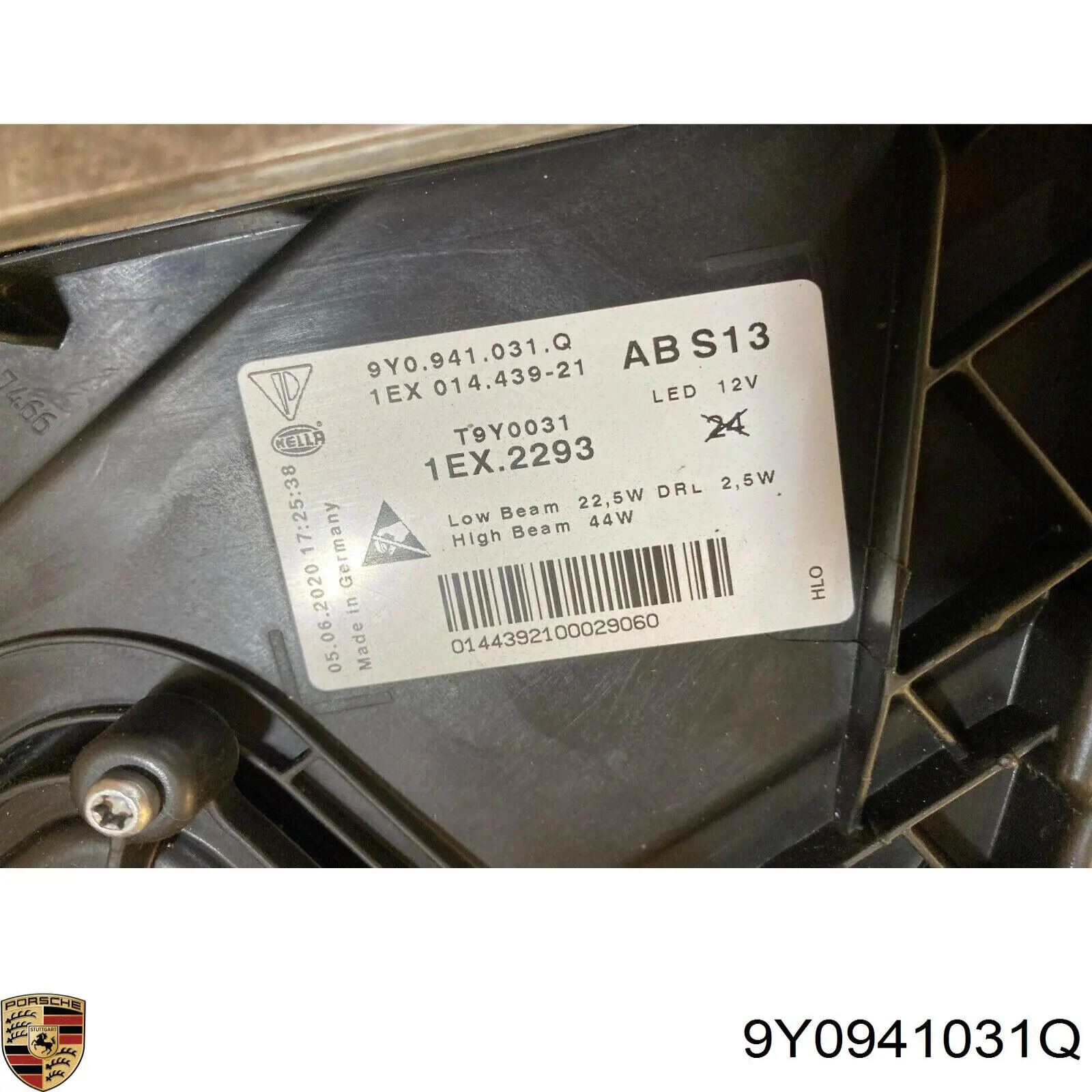  9Y0941031Q Porsche
