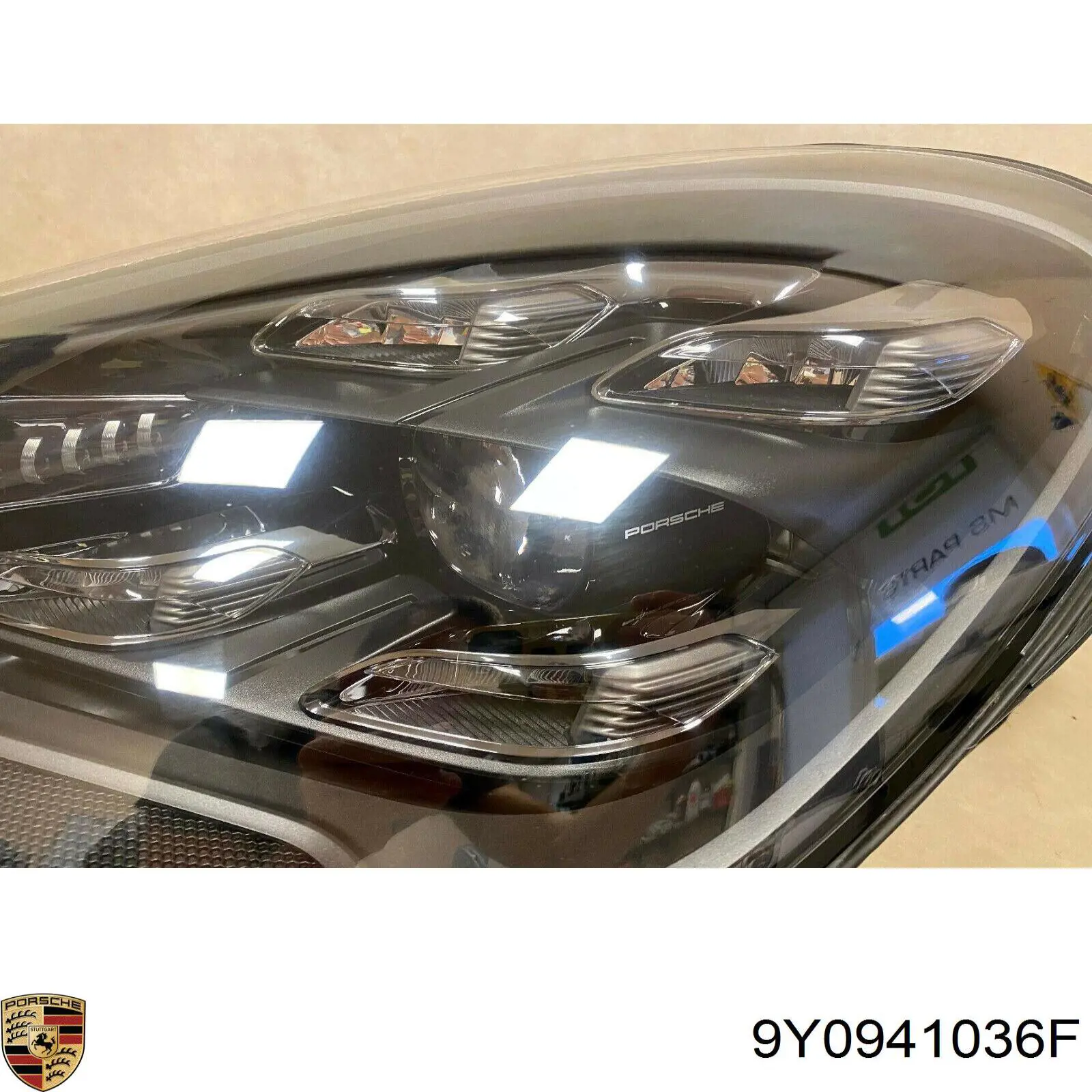  Фара права Porsche Cayenne 