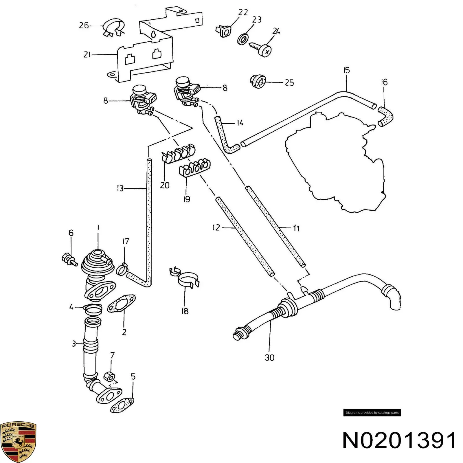  VAG N0201391 ціна, від 6.59 USD