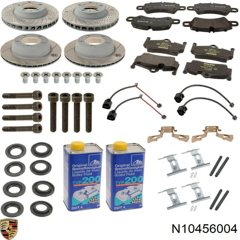 Купити N10456004 Porsche Болт гальмівного диска