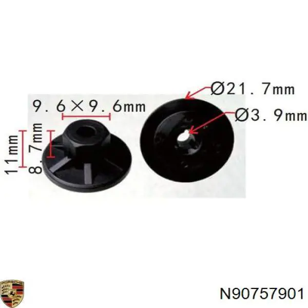 Купити N90455301 Chery Болт/гайка кріплення