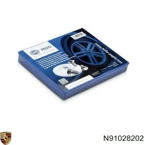 Болт/гайка кріплення Porsche N91028202 ціна, від 3.64 USD