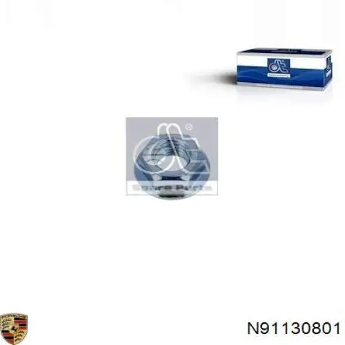 Купити N91130801 Porsche Гайка випускного колектора