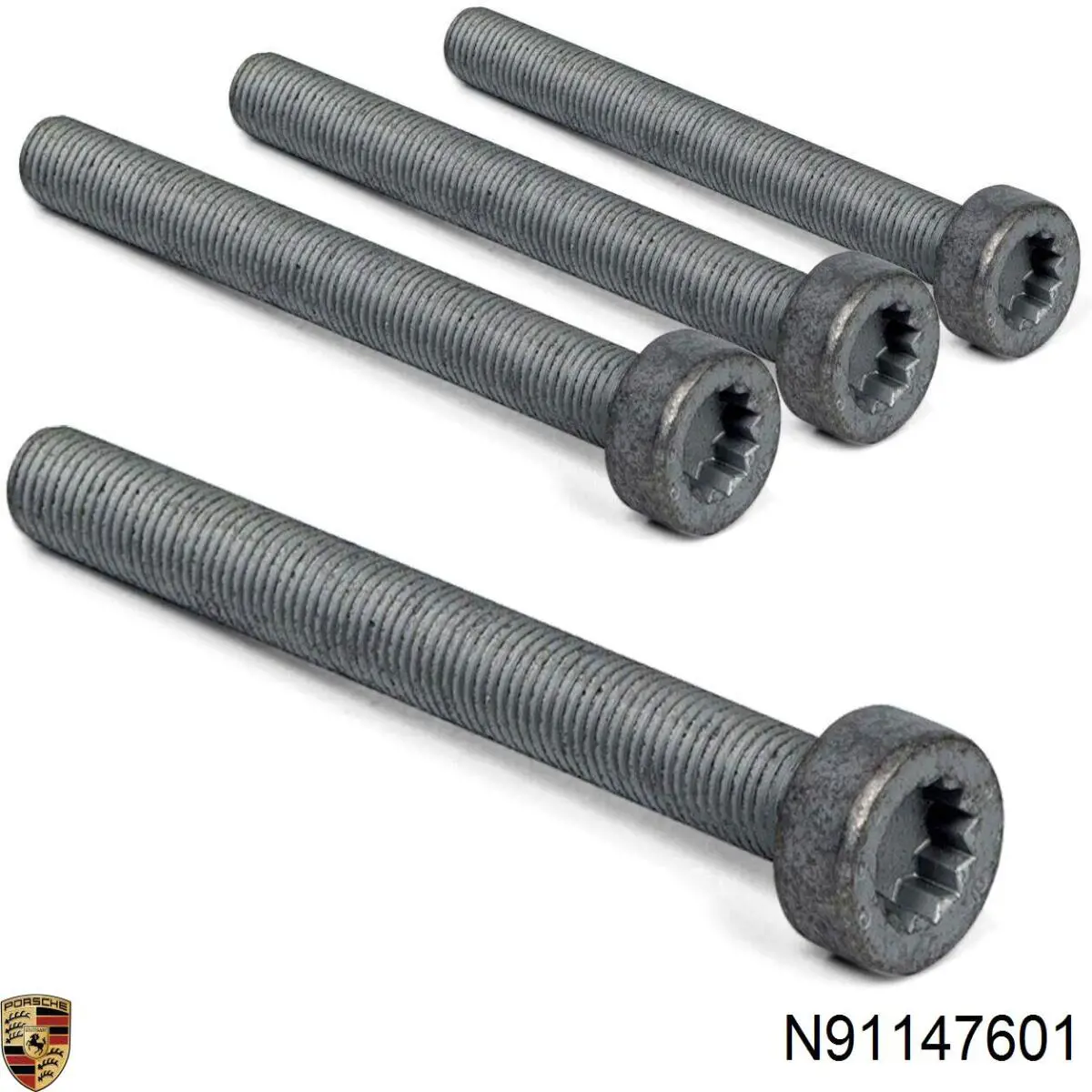 Болт кріплення супорта Porsche N91147601 ціна, від 3.49 USD