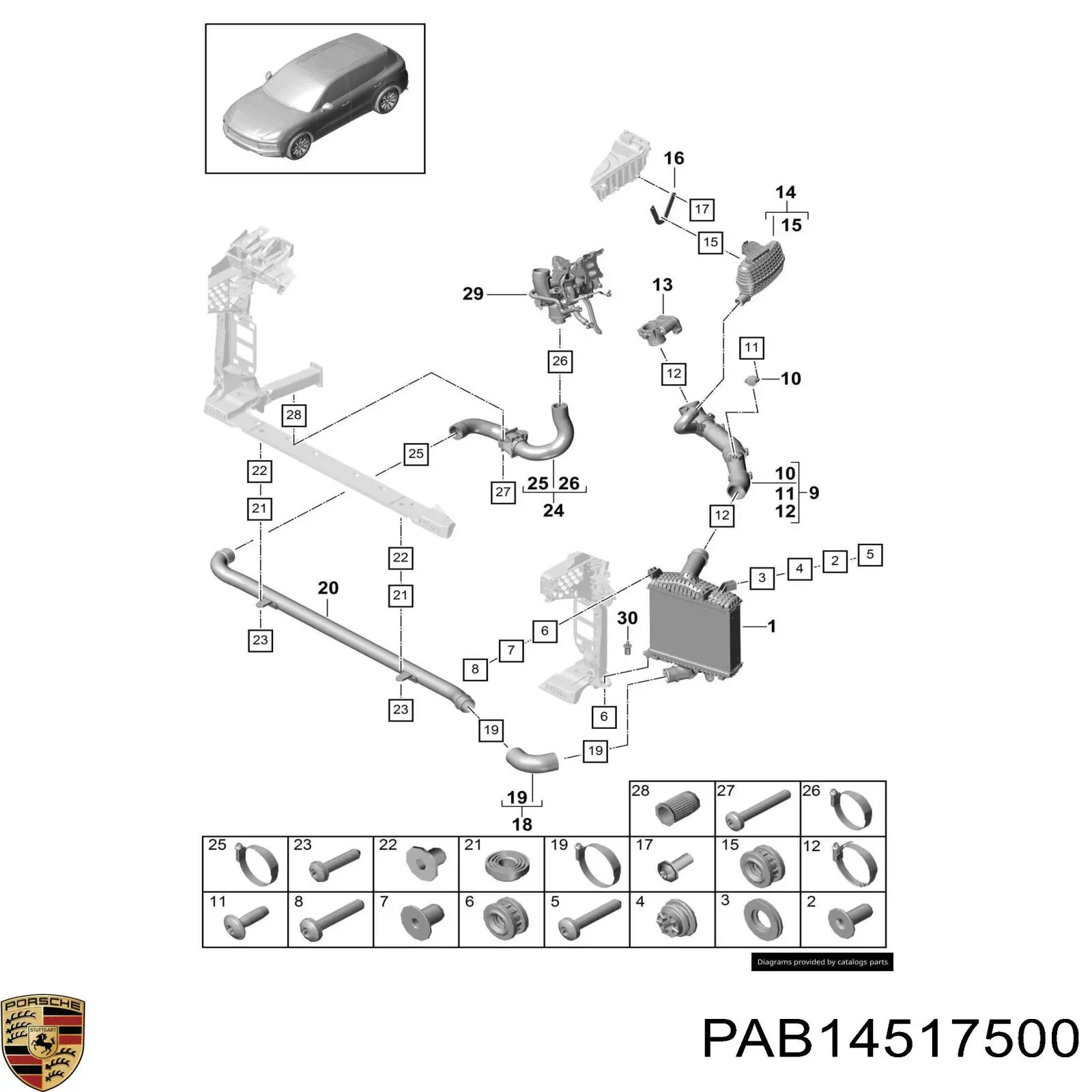  Porsche PAB14517500 ціна, від 4.58 USD