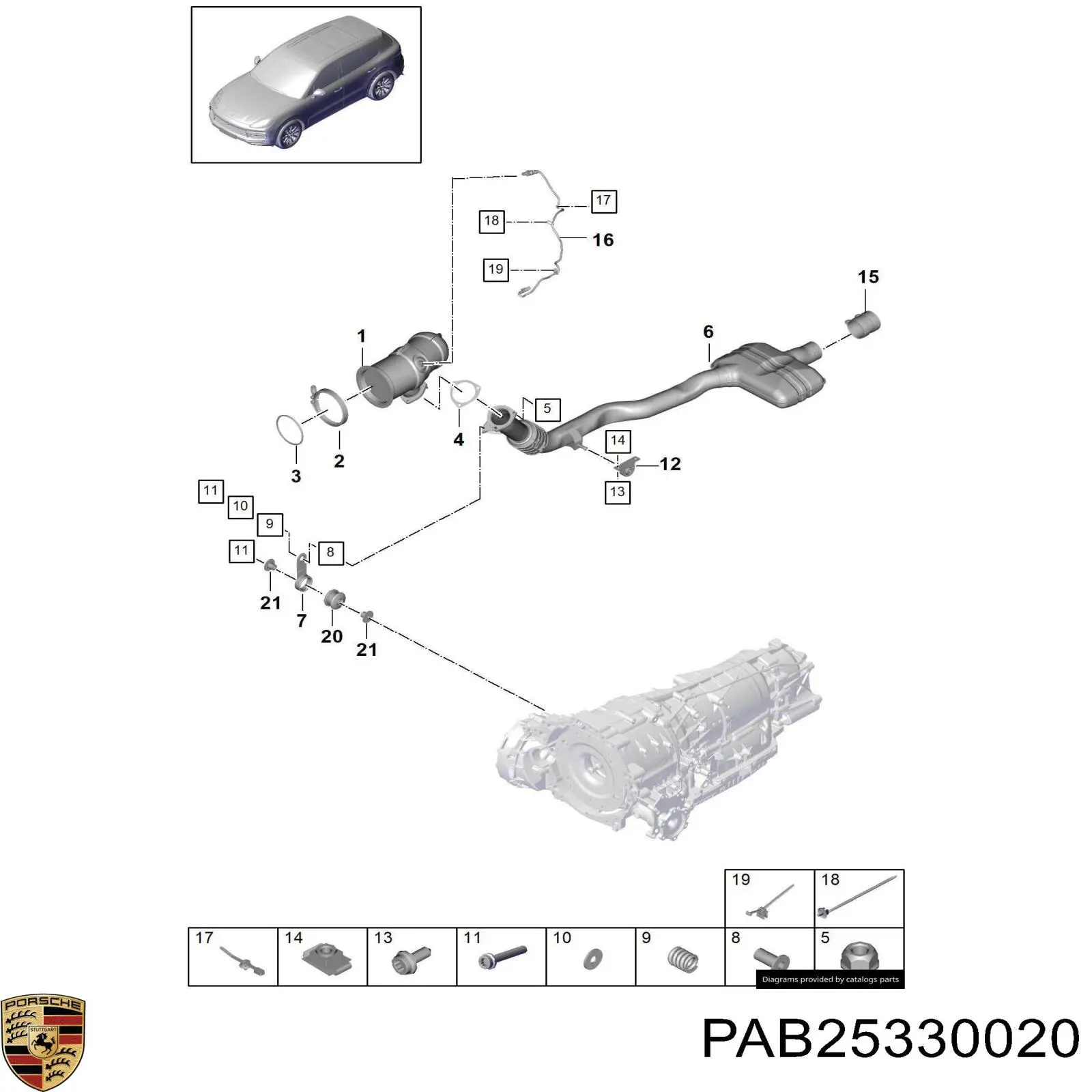 PAB25330020 Porsche 