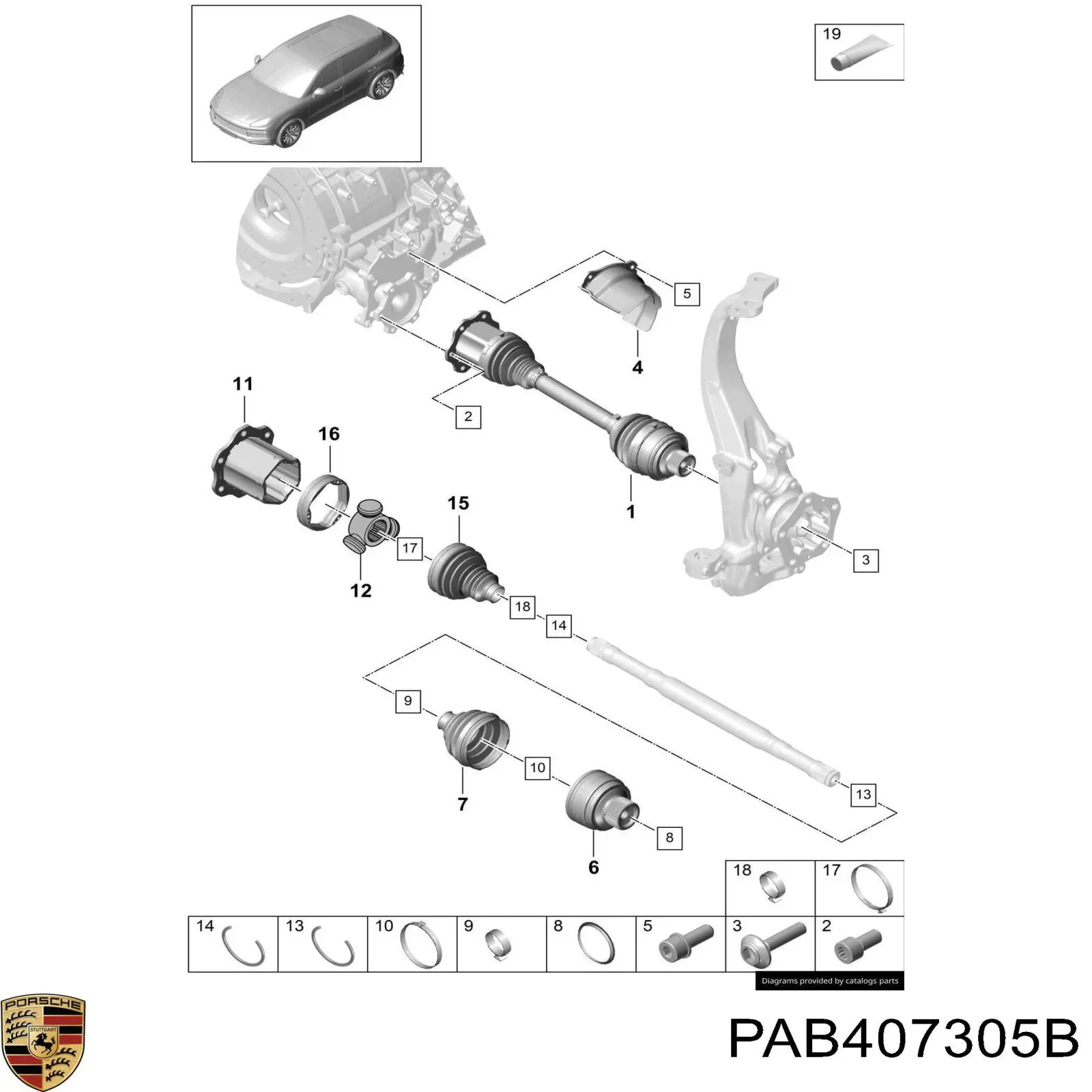 PAB407305B Porsche 