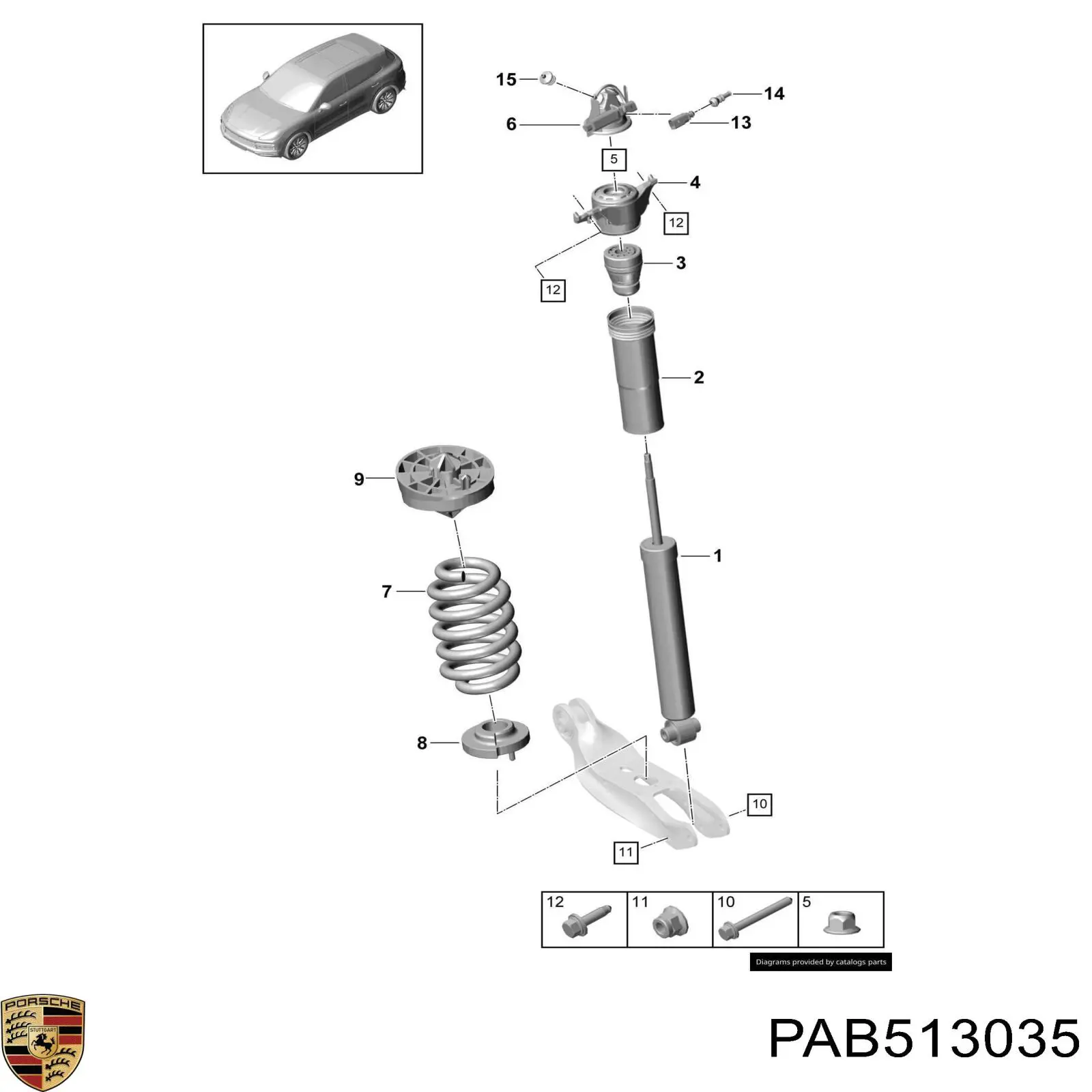 Амортизатор задній Bilstein 19322049 ціна, від 349.81 USD