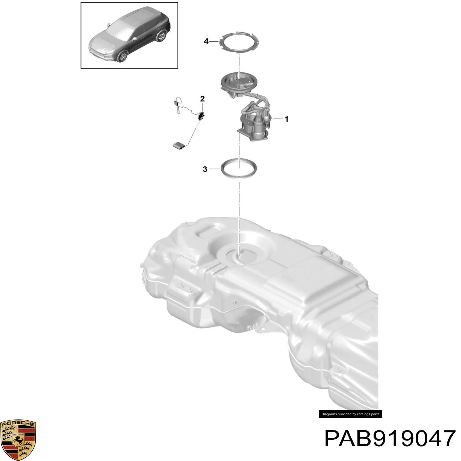 PAB919047 Porsche 