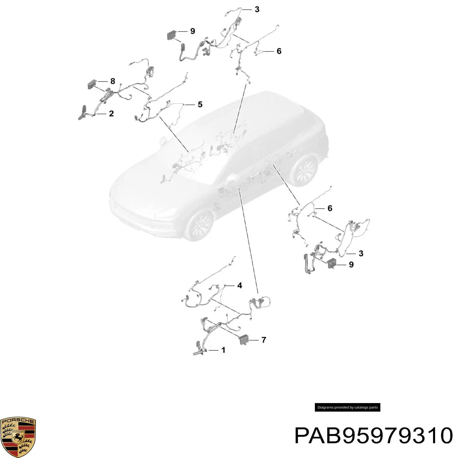 PAB95979310 Porsche 
