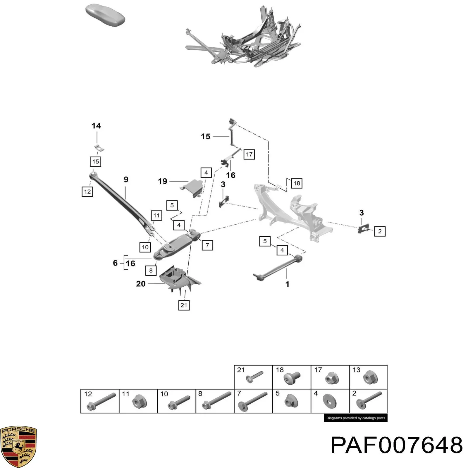PAF007648 Porsche 