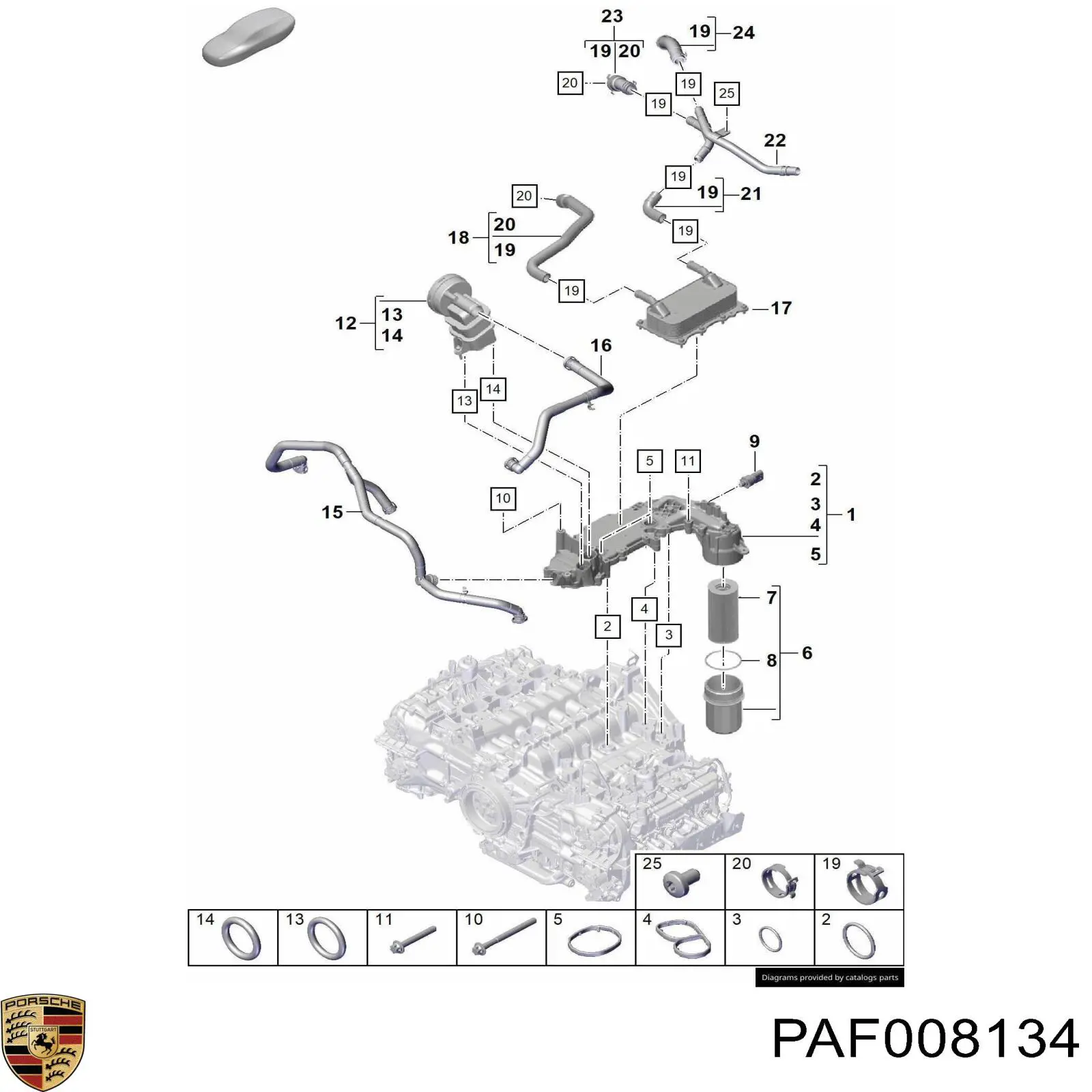  PAF008134 Porsche