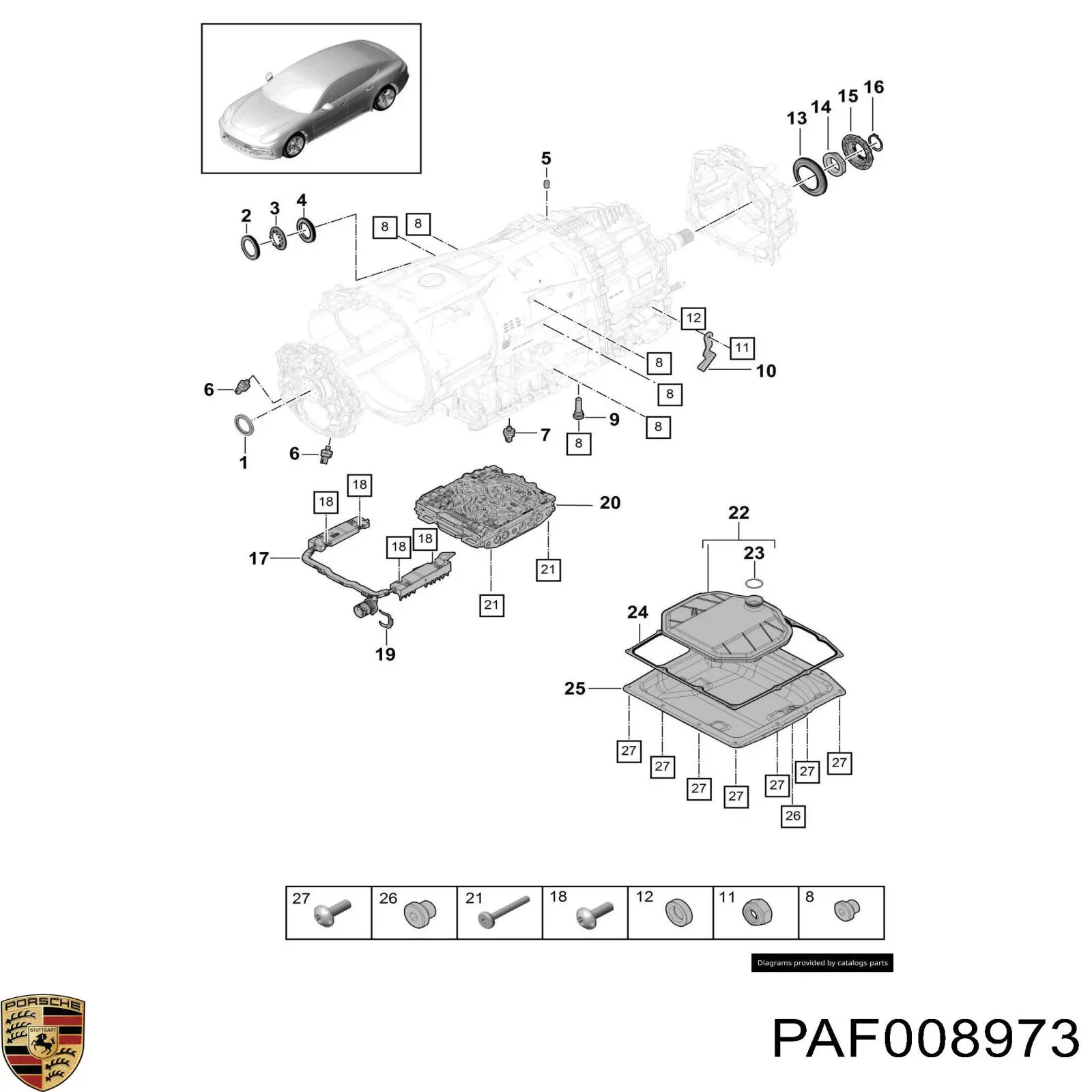  PAF008973 Porsche