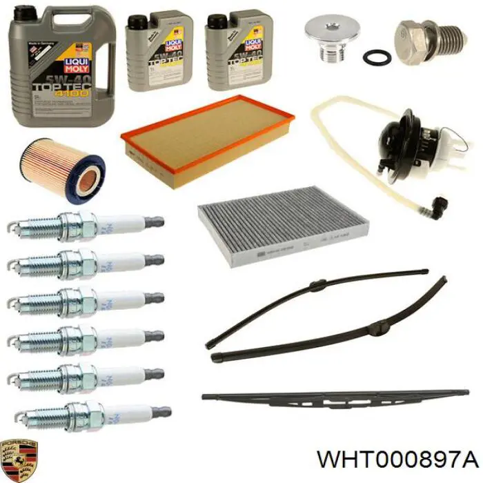 Купити WHT000897A Porsche Корпус масляного фільтра