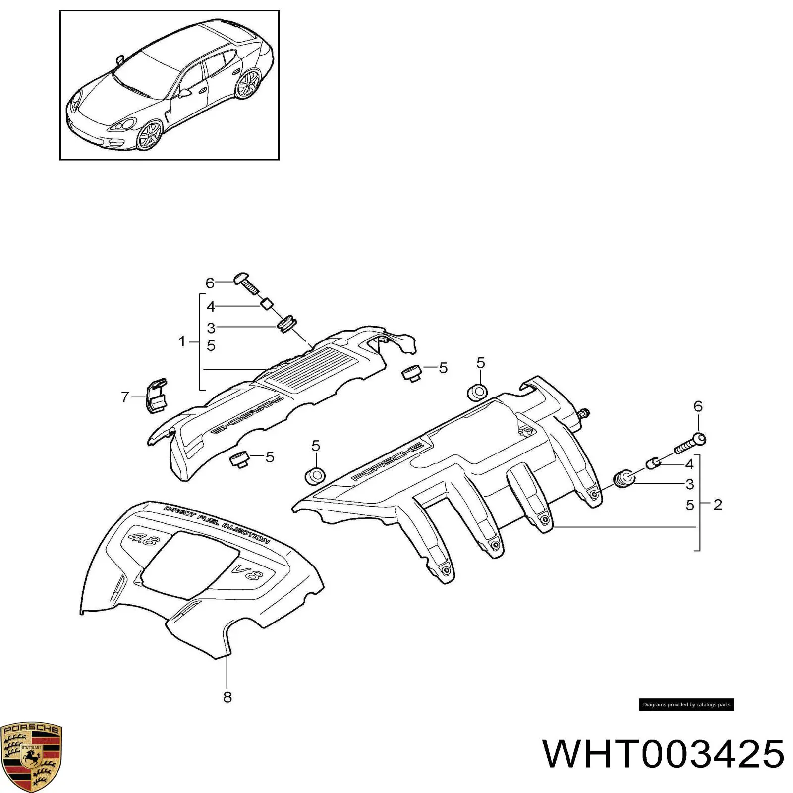WHT003425 Porsche 