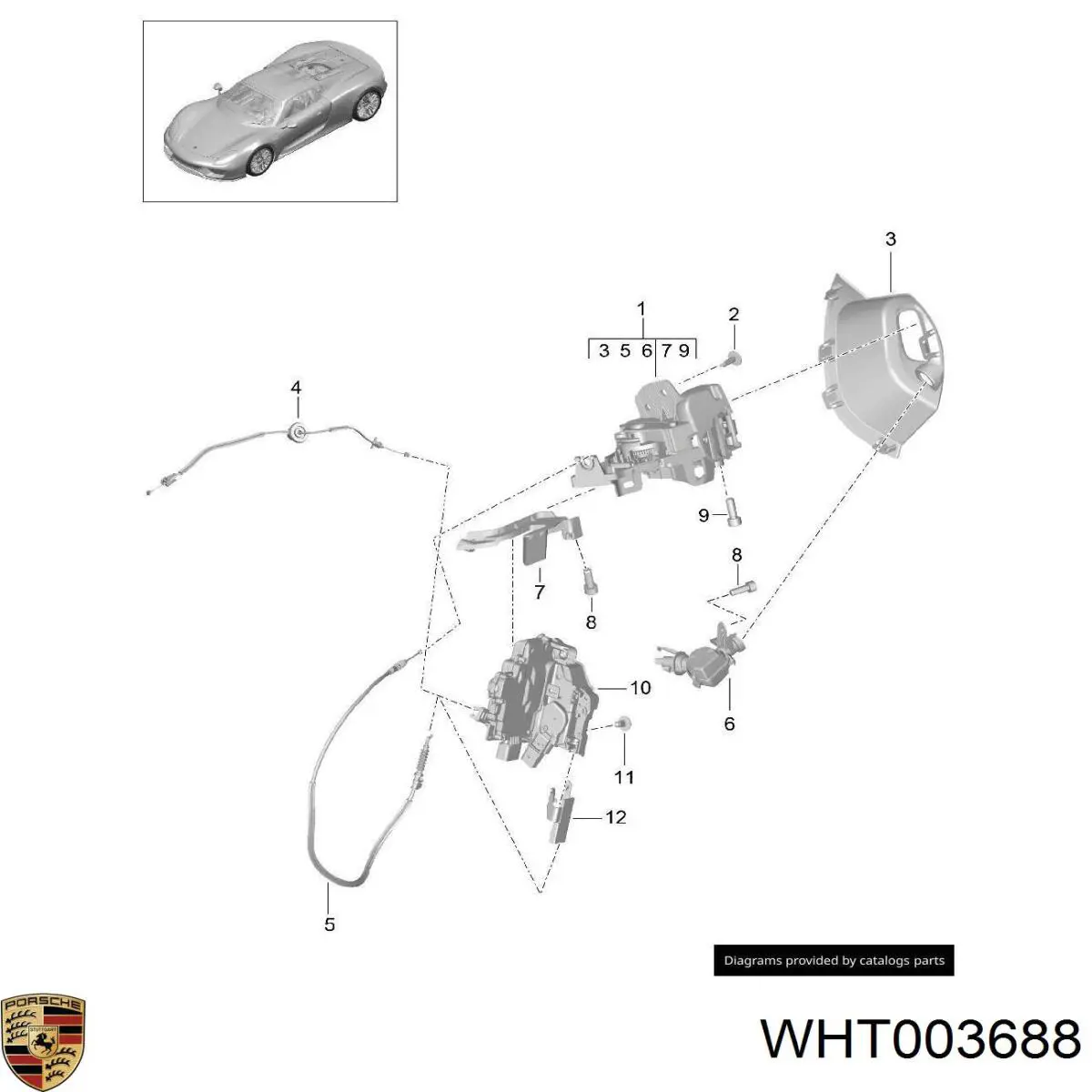 Купити WHT003688 Porsche 