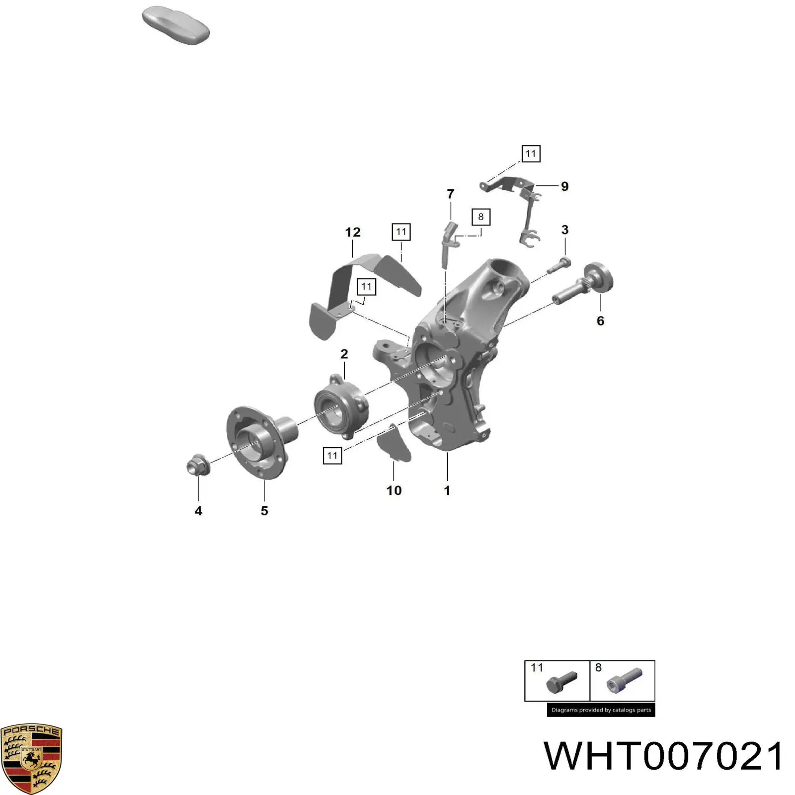 Купити WHT007021 Porsche 