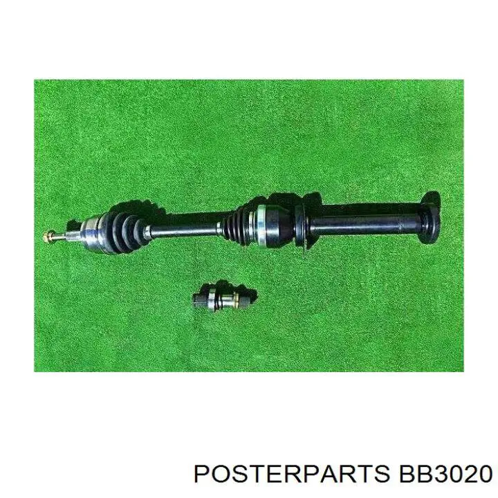 Вал карданний задній, в сборі BB3020 Posterparts