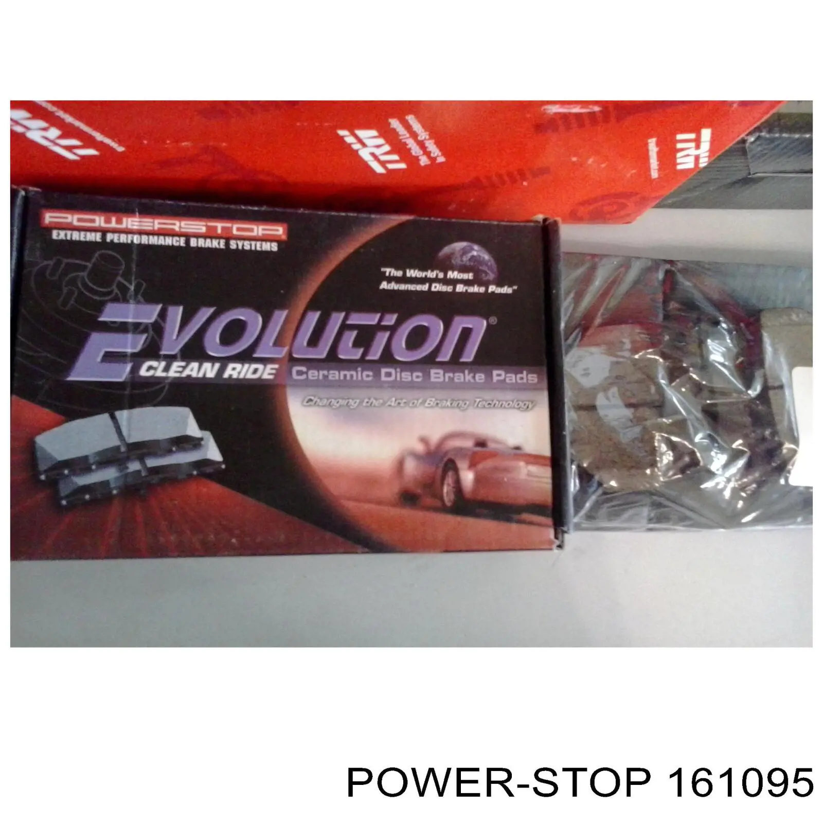 Задні гальмівні колодки 161095 Power Stop