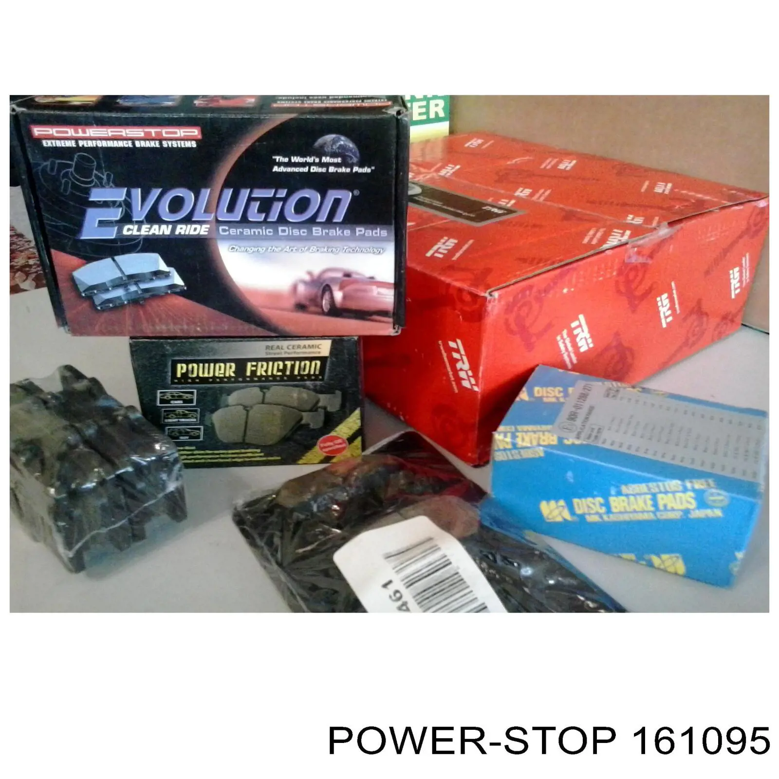 161095 Power Stop Колодки гальмівні задні, дискові