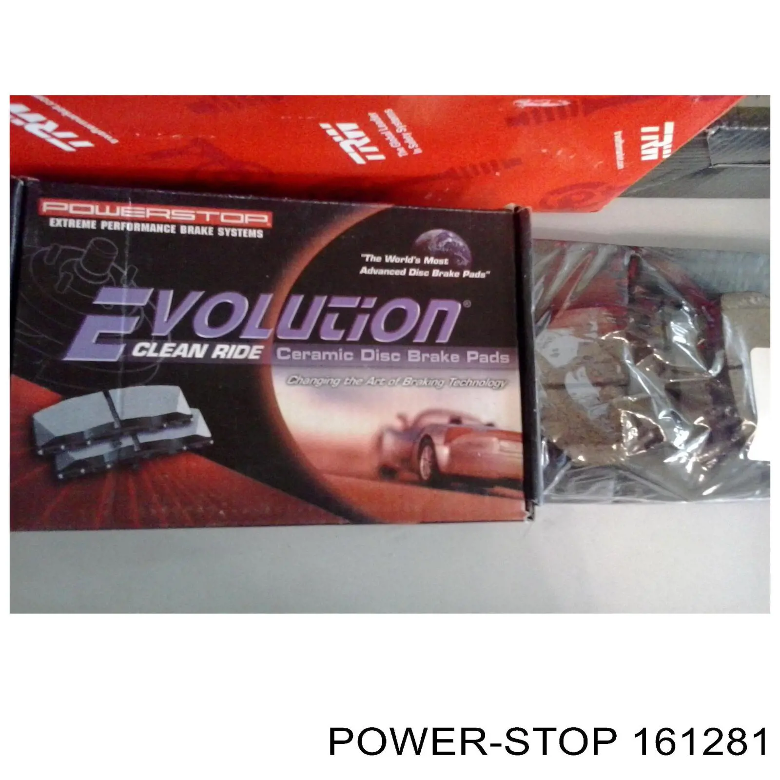 Колодки гальмові задні, дискові 161281 Power Stop