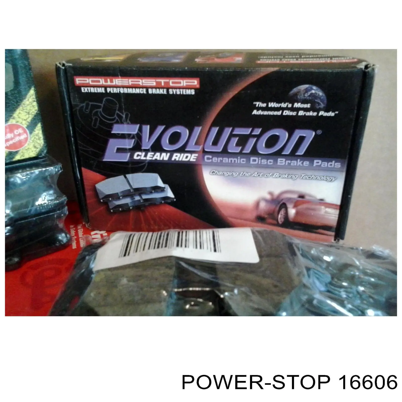 16606 Power Stop Колодки гальмівні задні, дискові