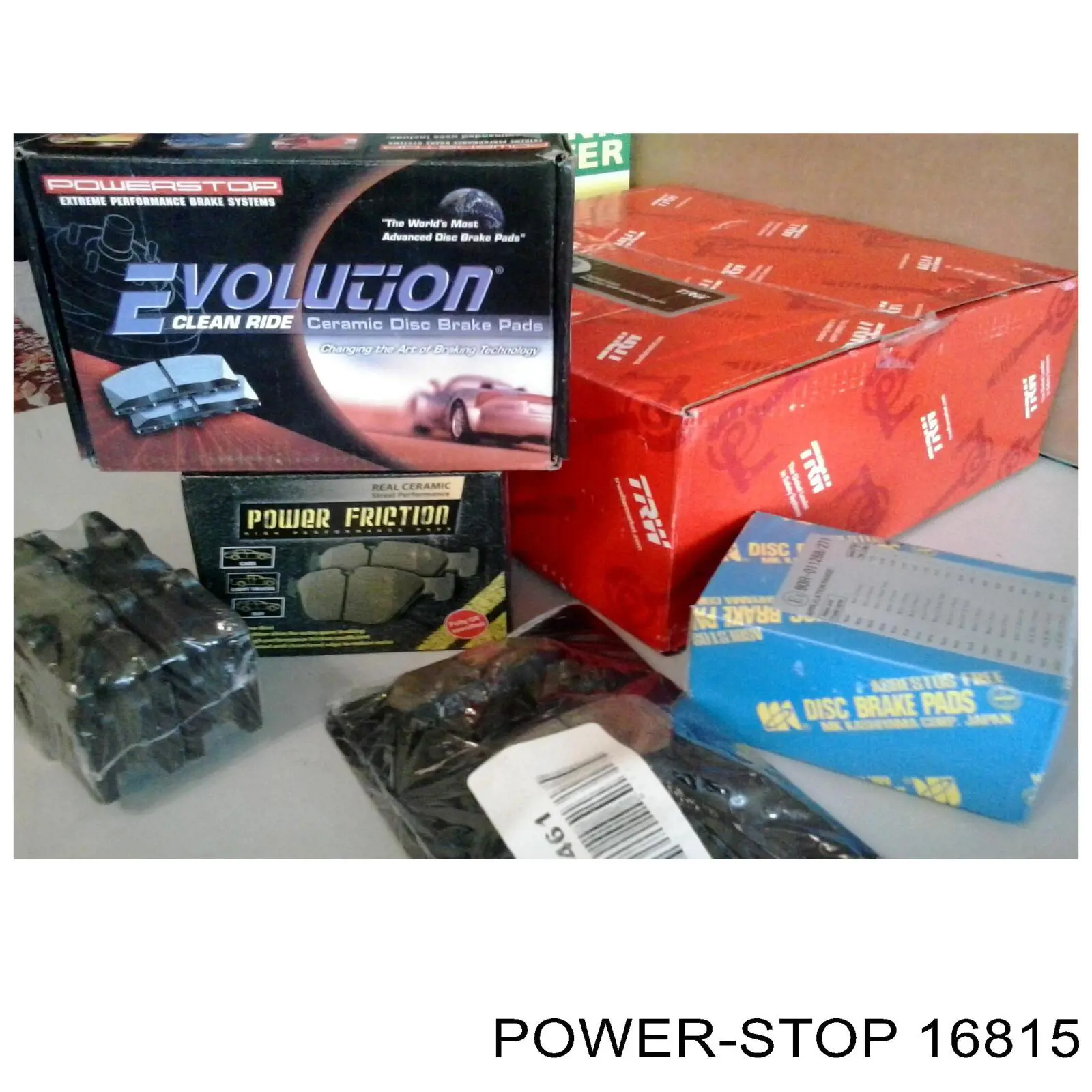 Купити 16815 Power Stop Колодки гальмівні передні, дискові