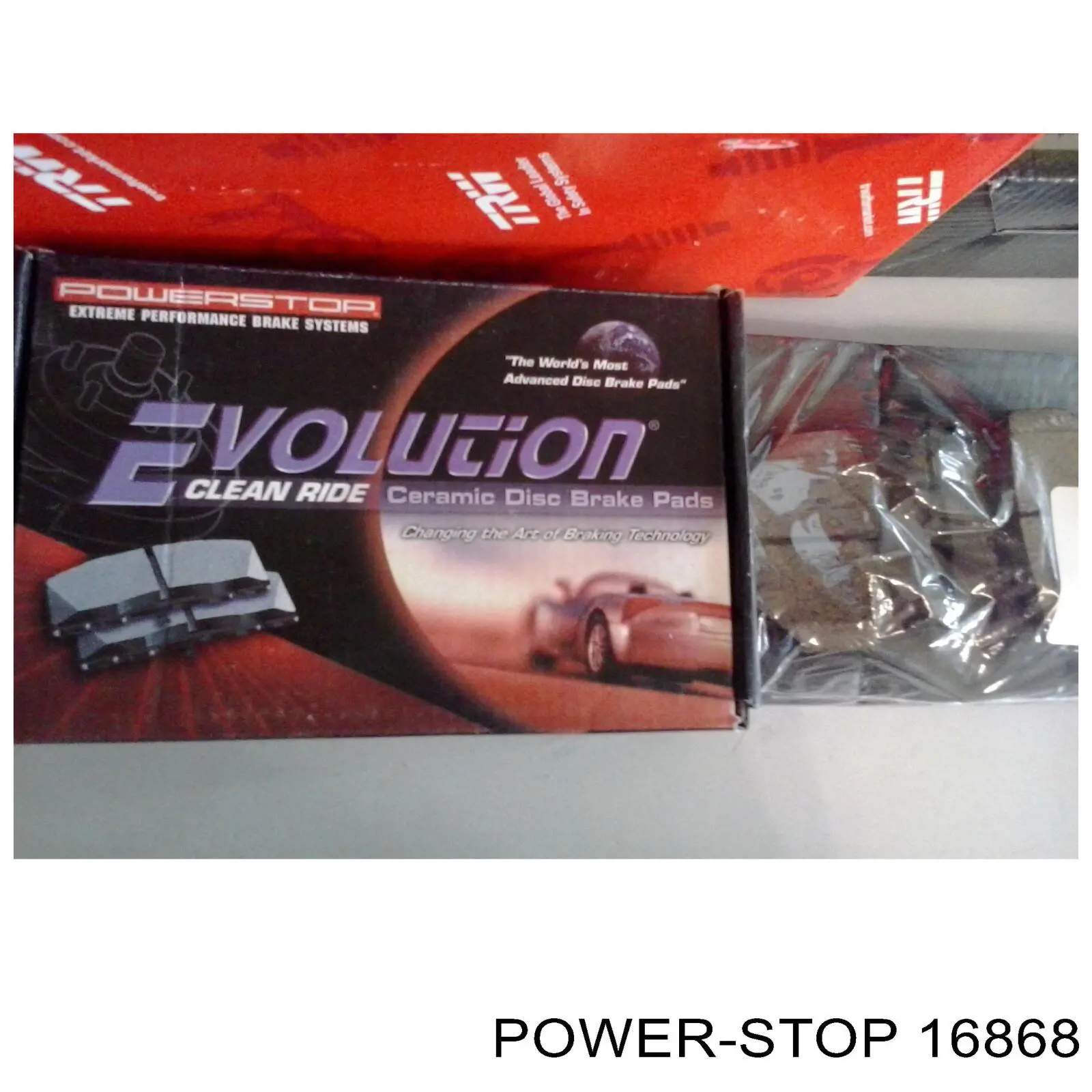 Колодки гальмові задні, дискові 16868 Power Stop