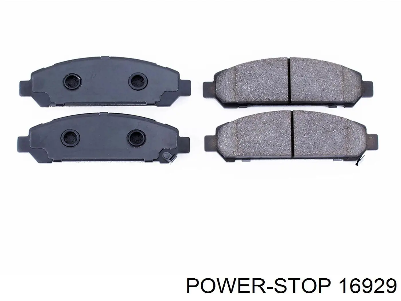 Колодки гальмівні передні, дискові 16929 Power Stop