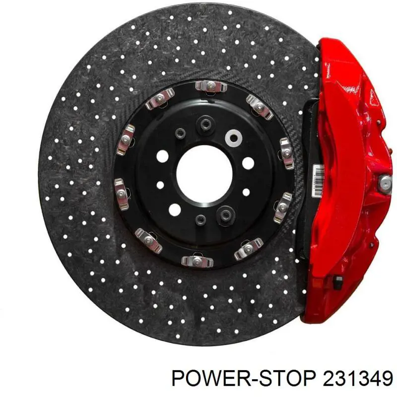 Колодки гальмівні передні, дискові 231349 Power Stop