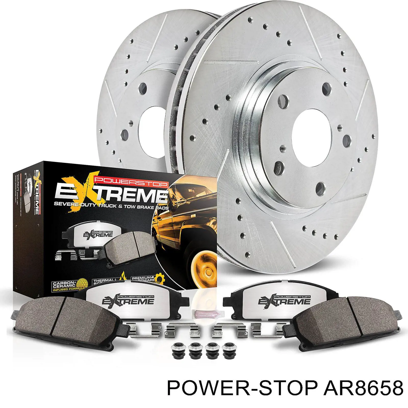 Задні дискові гальма Power Stop AR8658XPR ціна, від 62.06 USD