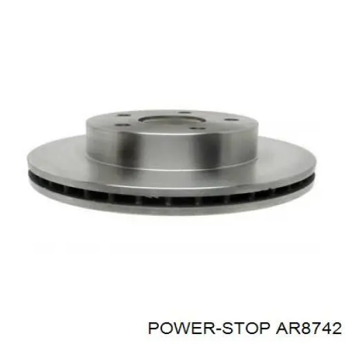 Диск переднього гальма Power Stop AR8742 ціна, від 43.85 USD
