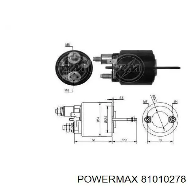 Бендикс ZEN ZN0958 ціна, від 9.00 USD