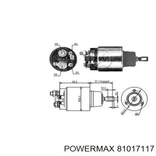 Щітка стартера Magneti Marelli 940113190013 ціна, від 4.28 USD