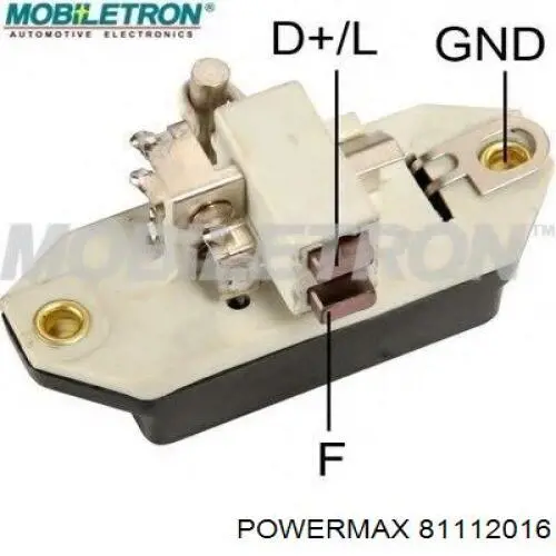 Купити 81112016 Power MAX Реле регулятор напруги генератора