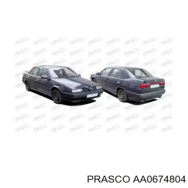  Фара ліва Alfa Romeo 155 