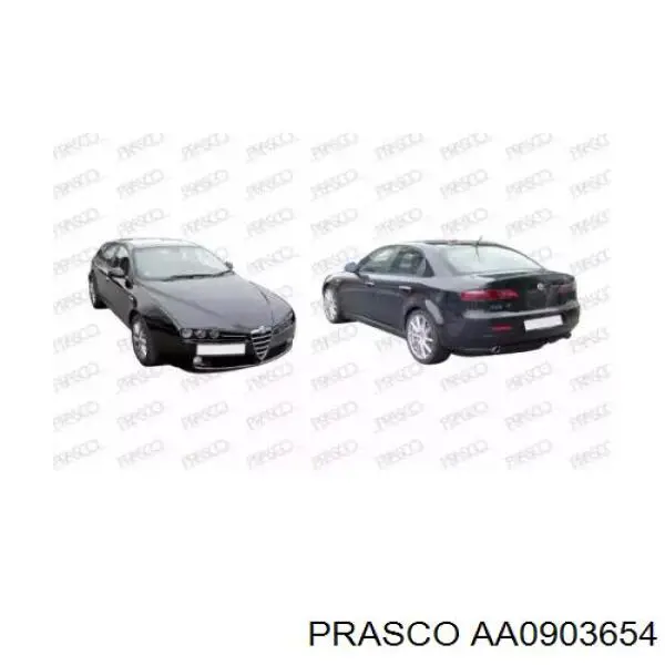 Купити 60688672 Fiat/Alfa/Lancia Підкрилок заднього крила, лівий