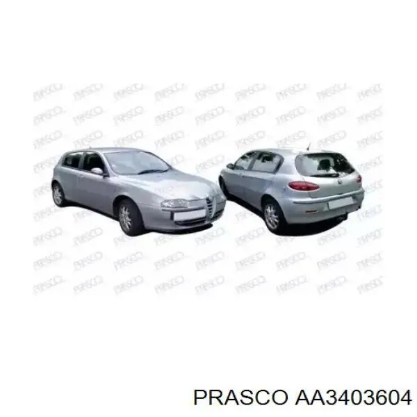 Купити 1404FL1T Polcar Підкрилок передній лівий