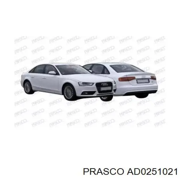 Бампер передній AD0251021 Prasco