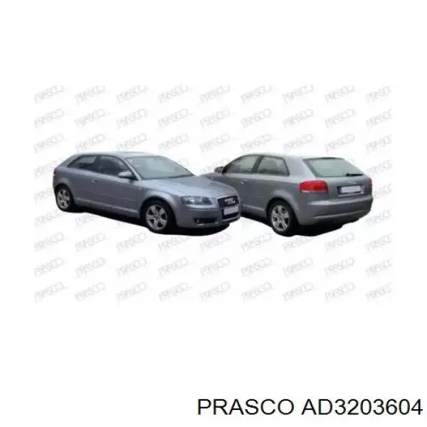  Підкрилок переднього крила, лівий передній Audi A3 