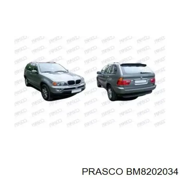 6502070095997P 4max Решітка радіатора ліва