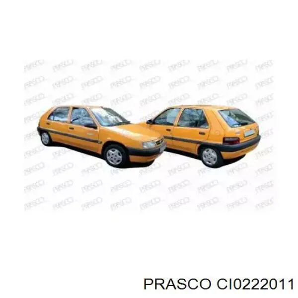 Облицювання радіатора Peugeot/Citroen 7804J3 ціна, від 116.38 USD