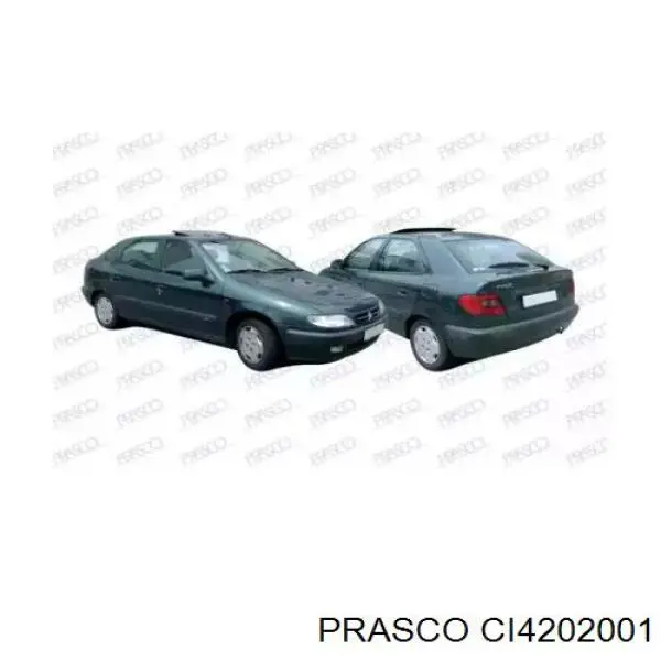 232605 Polcar Решітка радіатора