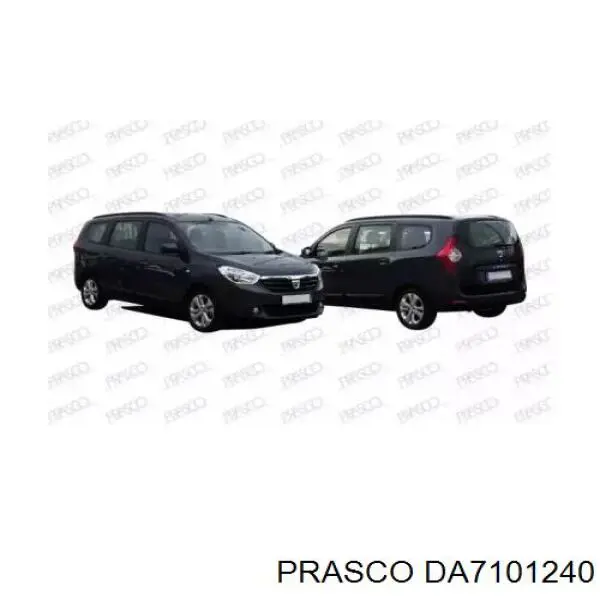  Кронштейн бампера переднього Renault LODGY 