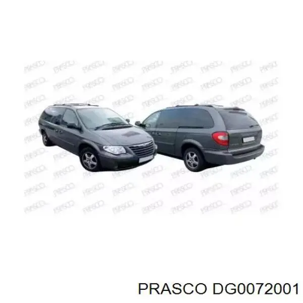 Облицювання радіатора Chrysler 4857956AA ціна, від 50.68 USD
