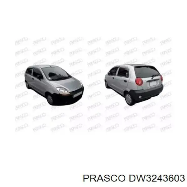 96590724 General Motors Підкрилок переднього крила, правий