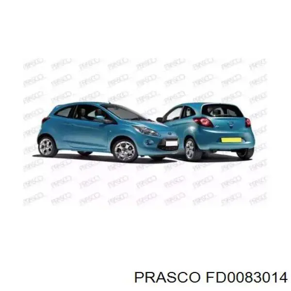 Крило переднє ліве 1673512 Ford