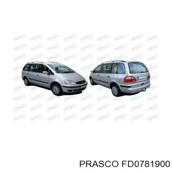 Шумка капота Ford Galaxy I VX